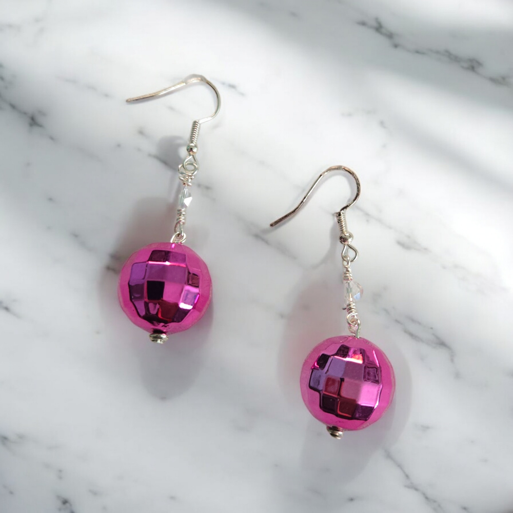 Disco Ball Earrings
