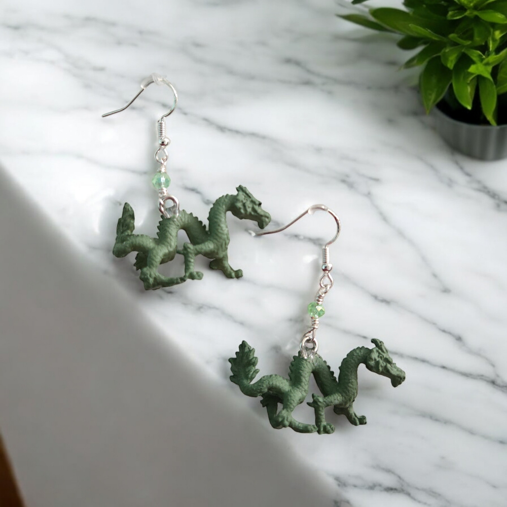 Loong (Dragon) Earrings